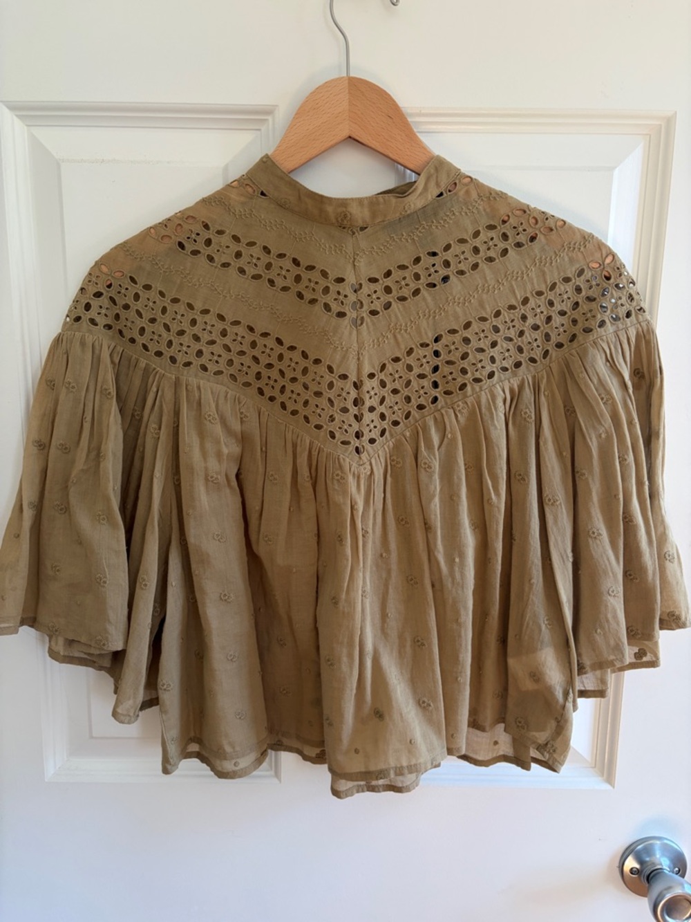 Nili Lotan Mikki Cotton Blouse NWT